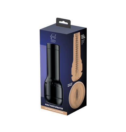 feel stroker box of light brown