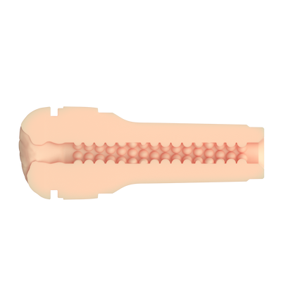 inside view of the feel stroker pale